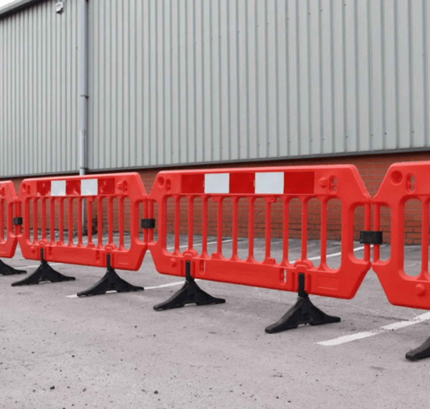 Servis Alanı Bariyer Seti